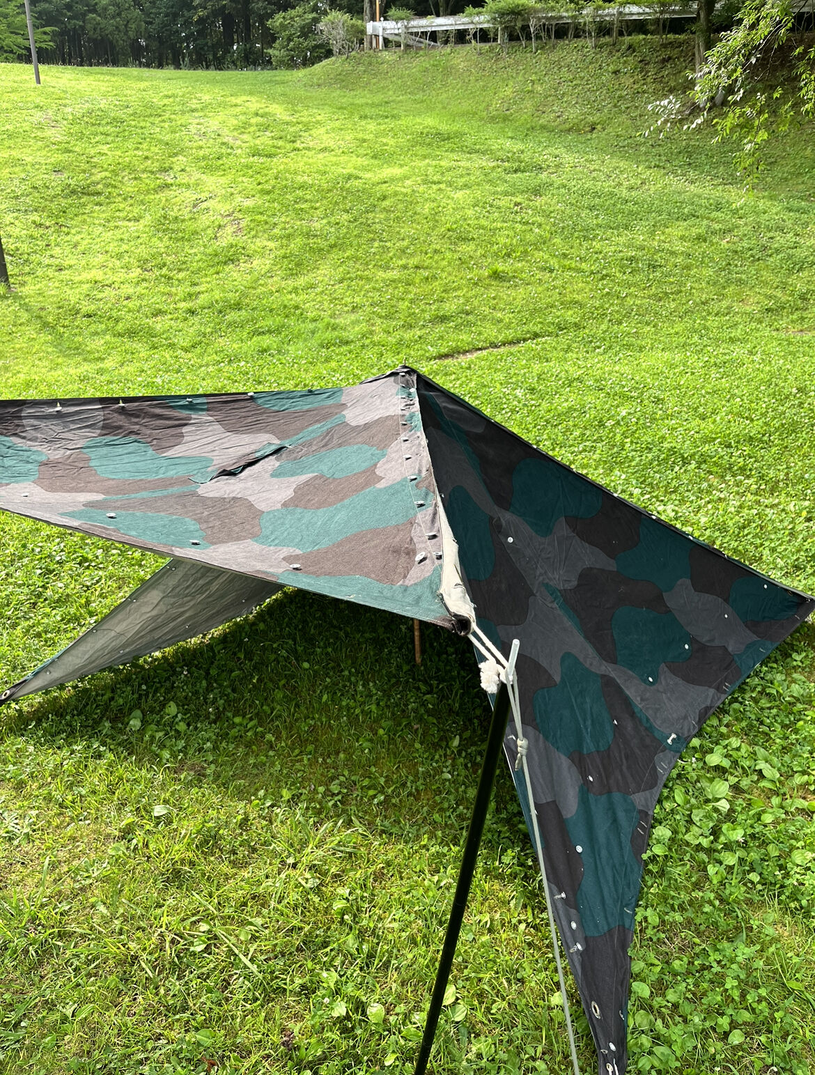 スエーデン軍幕4枚 スウェーデン軍テント4枚 軍幕 スウェーデン軍幕 4