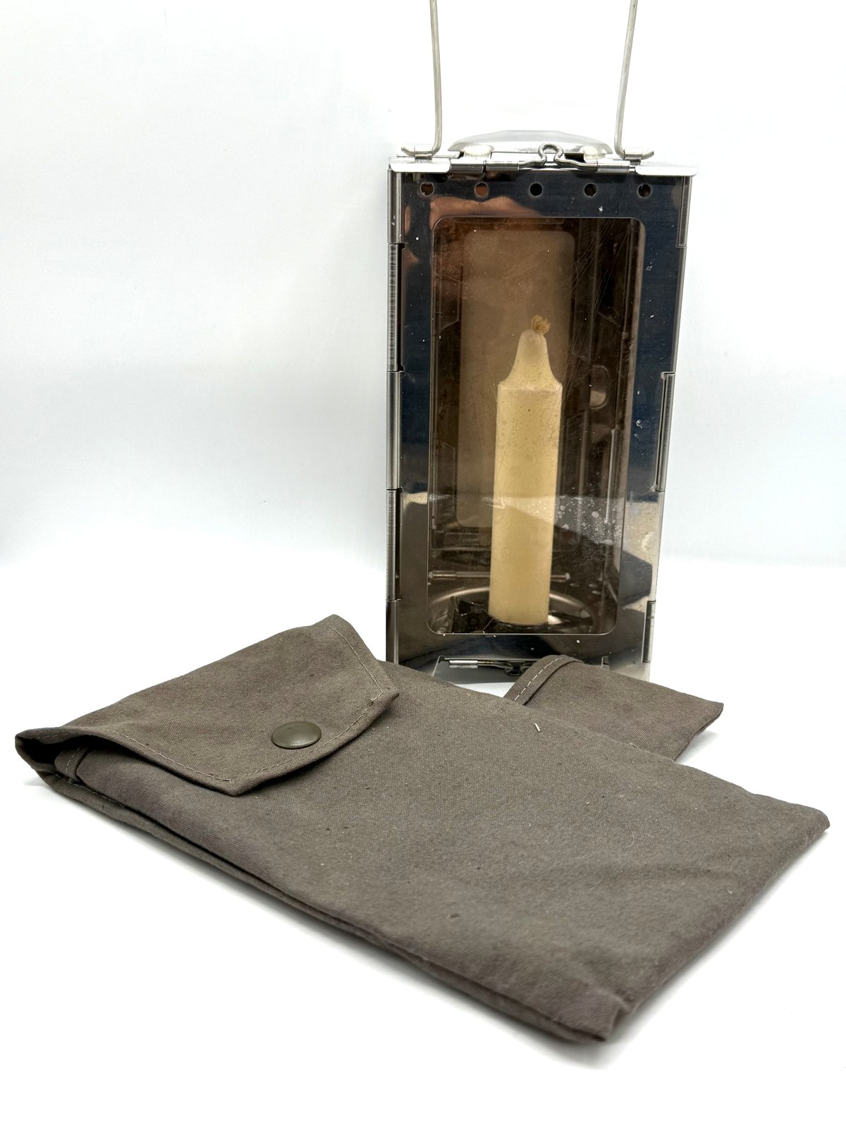 010 スイス軍フォールディングキャンドルランタン | ヴィンテージ