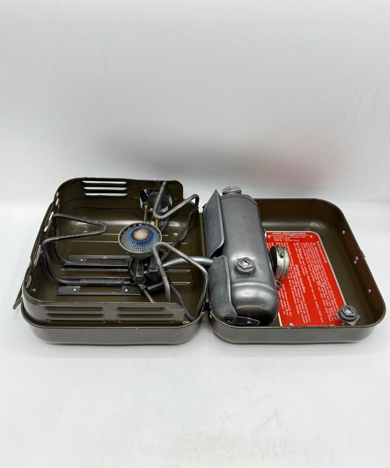 008『ドイツ軍用‼️ミリタリーストーブ❗️』ENDERS Benzin-Gaskocher