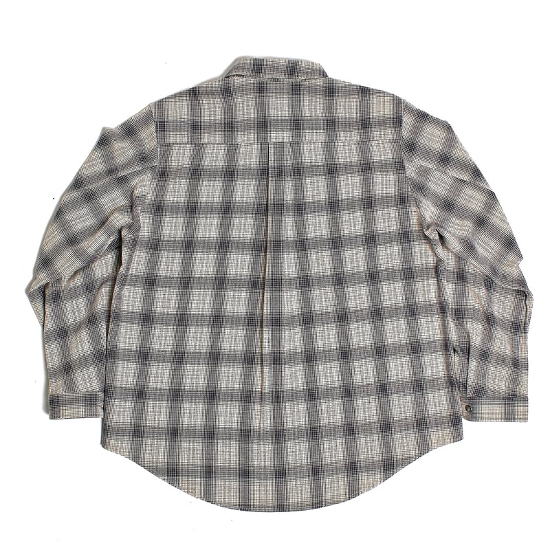 TSY ORIGINAL OMBRE CHECK SHIRTS【BLACK TAG】// IV