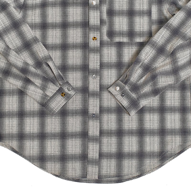 TSY ORIGINAL OMBRE CHECK SHIRTS【BLACK TAG】// IV