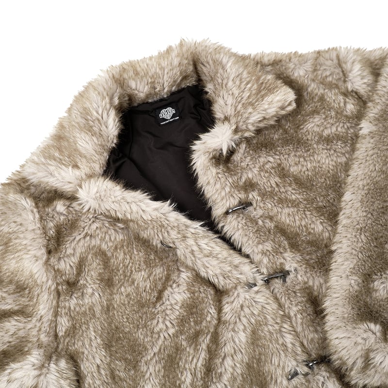 FAKE FUR COACH JACKET【BLACK TAG】 | tattoostudio