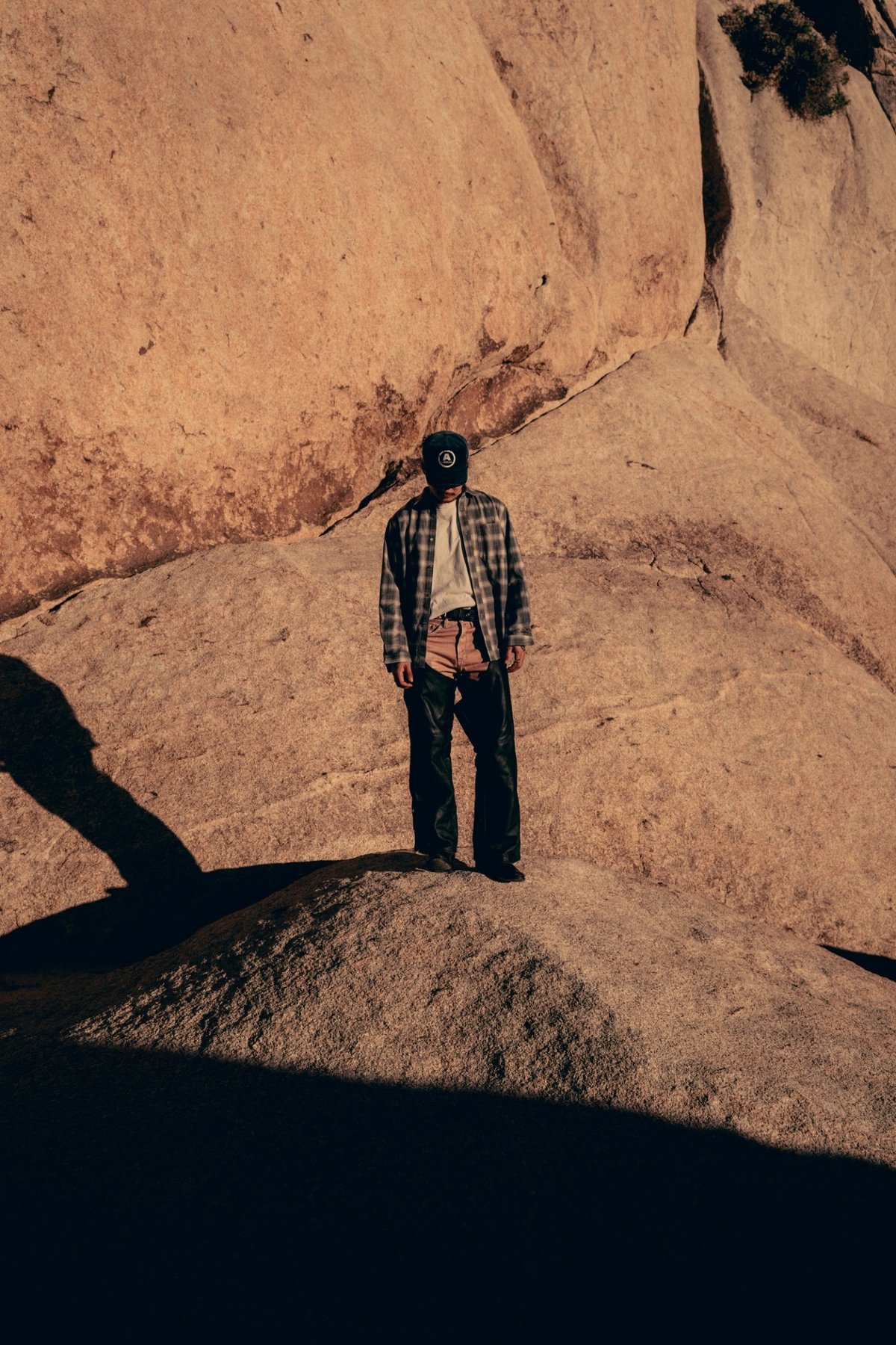 TSY ORIGINAL OMBRE CHECK SHIRTS【BLACK TAG】// GR