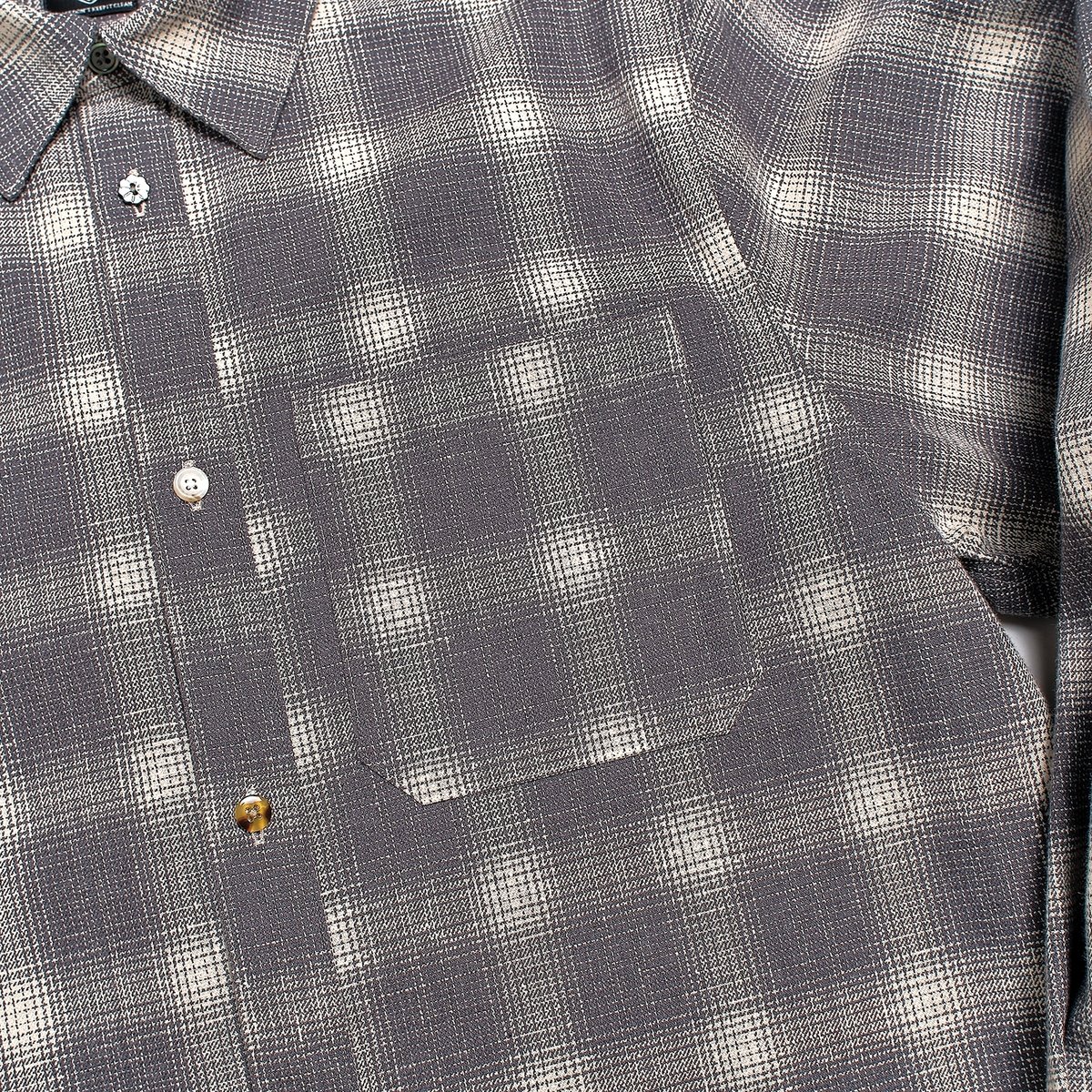 TSY ORIGINAL OMBRE CHECK SHIRTS【BLACK TAG】// GR