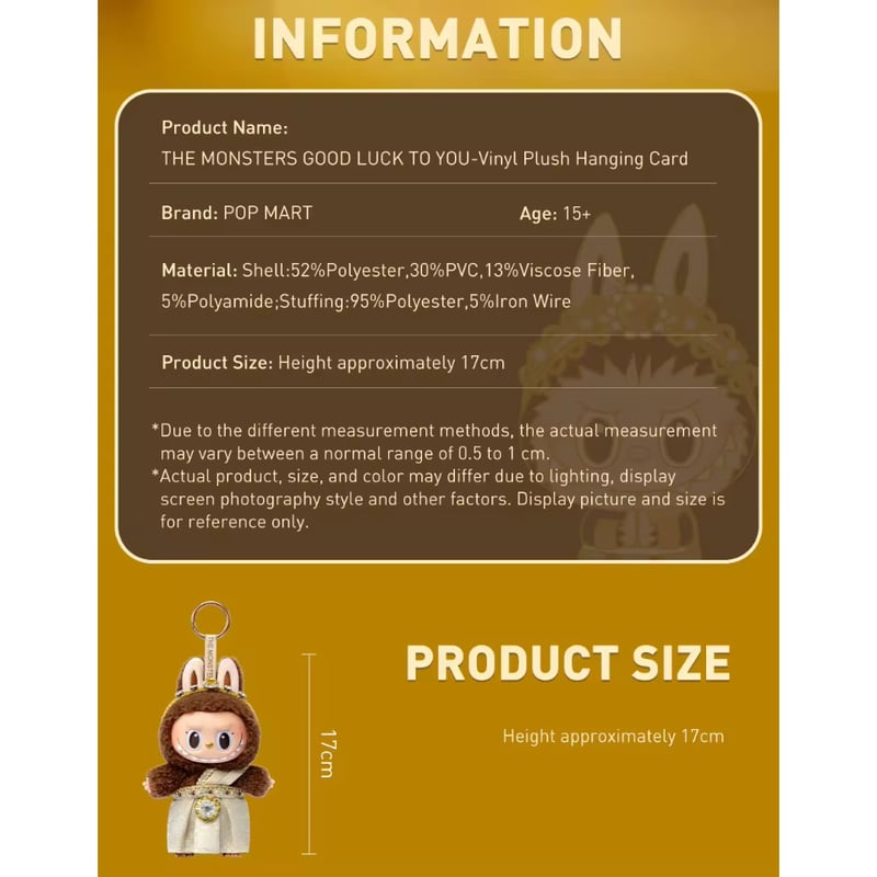 タイ限定】POPMART LABUBU GOOD LUCK TO YOU ラブブ | C♡C