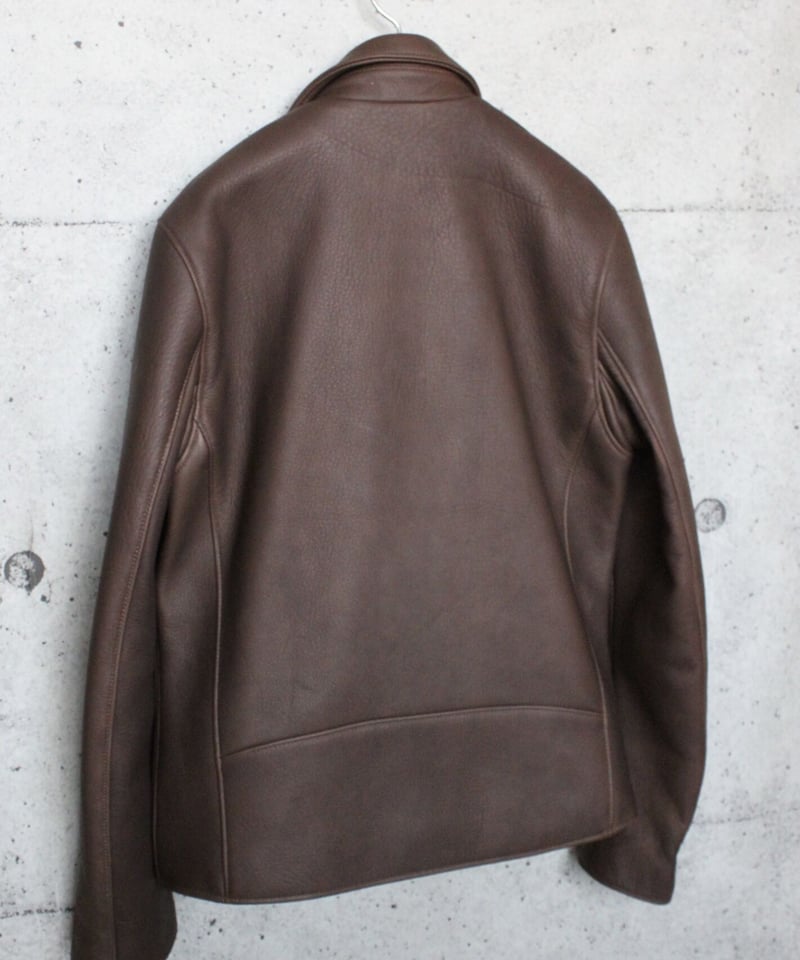 受注生産】セミオーダー/ディアスキン/Wライダース/ダークブラウン