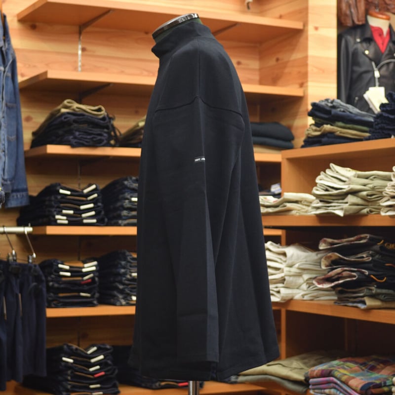 SAINT JAMES (セントジェームス) モックネックウエッソン NOIR (黒