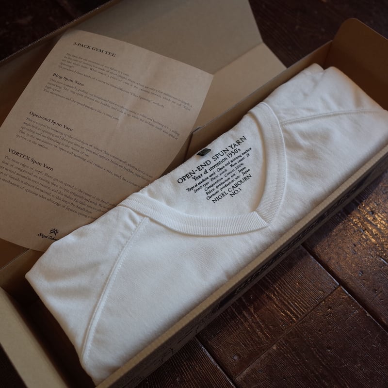 Nigel Cabourn 3-PACK GYM TEE | MAPS E-Shop