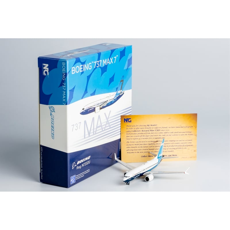 お取り寄せ商品】1/400 737 MAX 7 ボーイング社 ハウスカラー N7