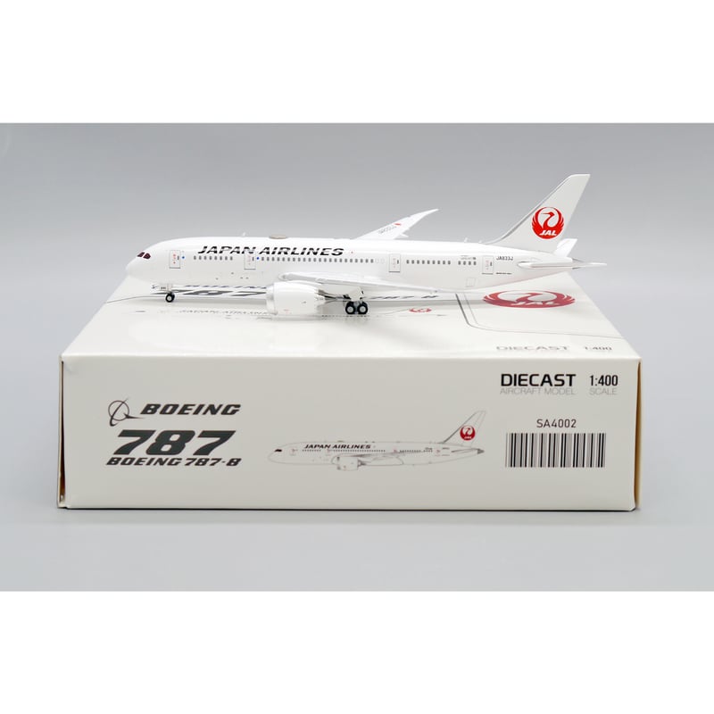 非売品・新商品情報】1/400 787-8 JAL JA833J | ひこーきちゃん