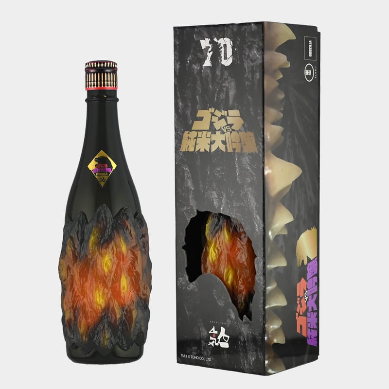 ゴジラ VS純米大吟醸【オレンジ】 720ml | NINKI INC.：人気酒造