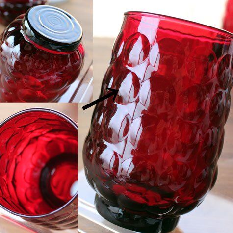 アンカーホッキング バブル ロイヤルルビー 6ozタンブラー（Fire-King