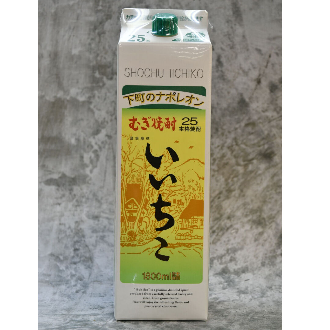 いいちこ 25度 1800ml 紙パック | 酒の國
