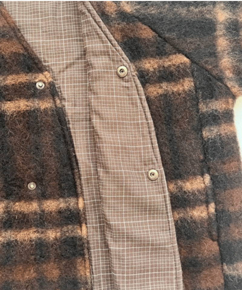 HELLO LUPO - Kimono Coat - Chestnut | UANDEL