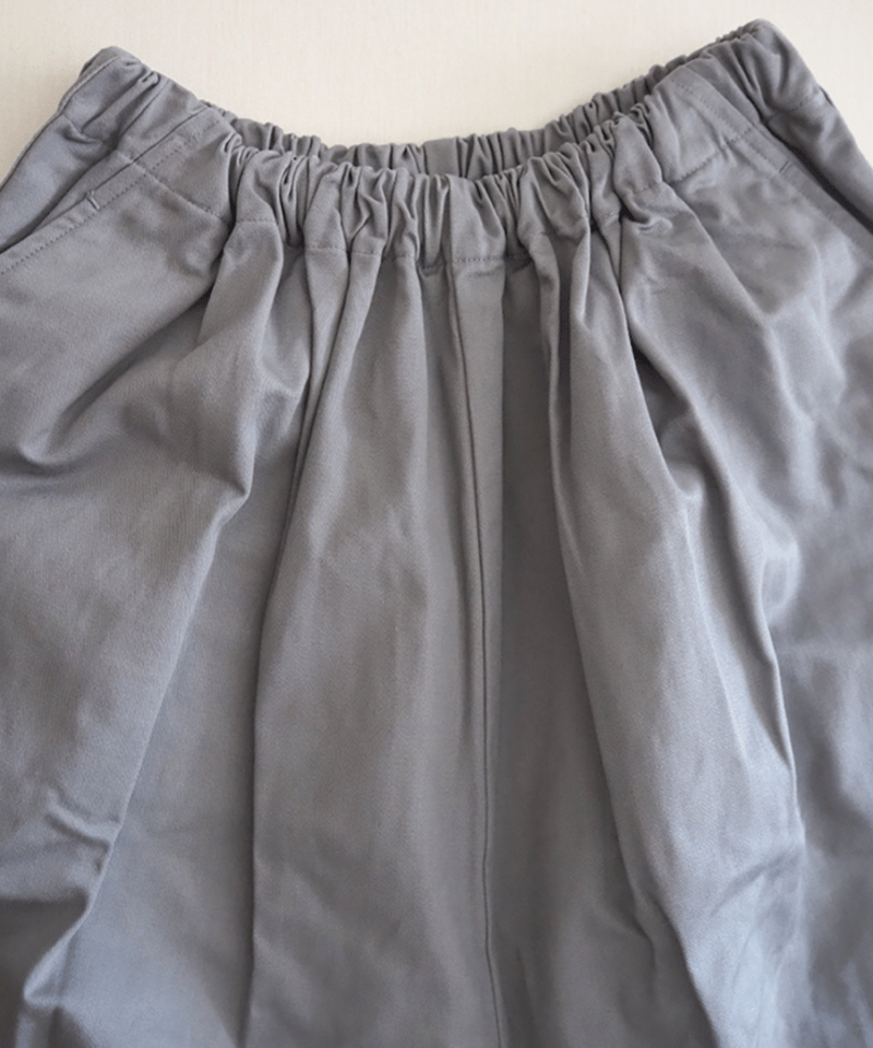 カツラギ八分丈ワイドパンツ/ゴーシュ | DONOVAN