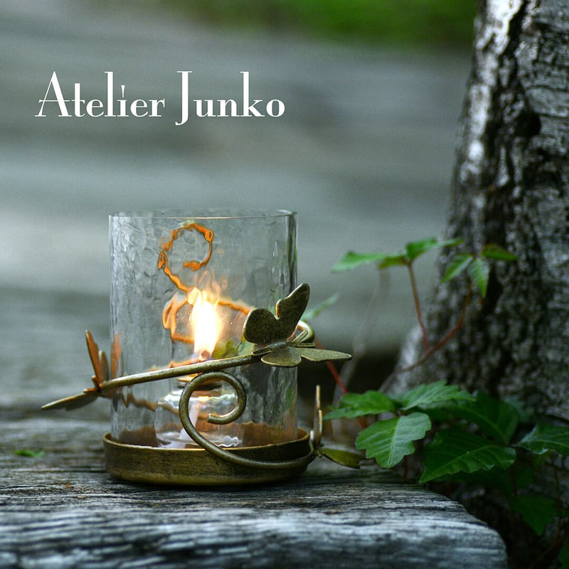 グラスオイルランプ M Glass oil lamp M | Atelier Junko EC