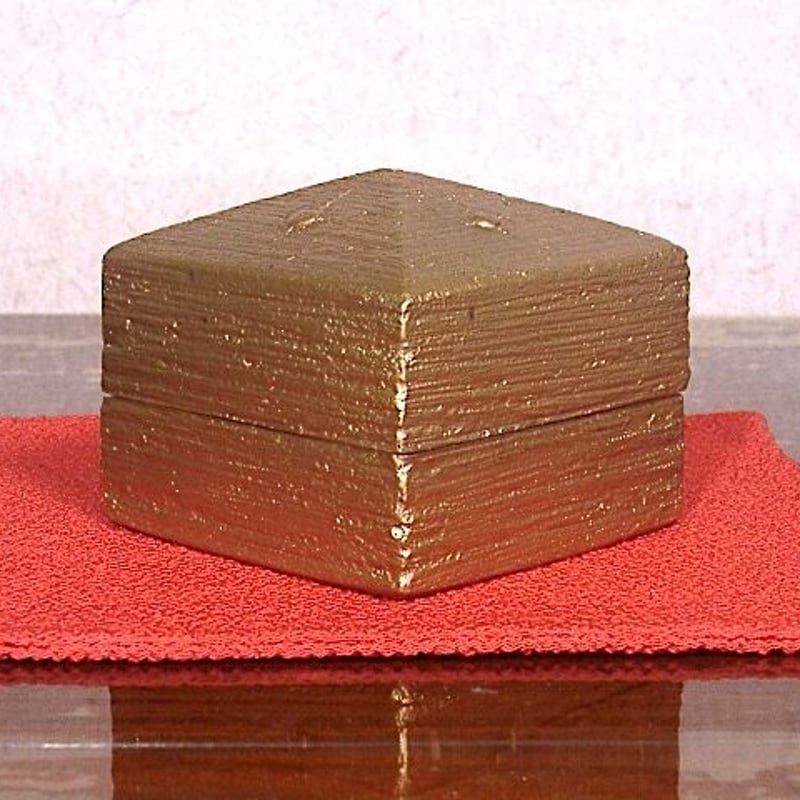 鋳金工 蓮田修吾郎 作 黄銅盒子 無傷 共箱 時代。 | STORESショップARIKA