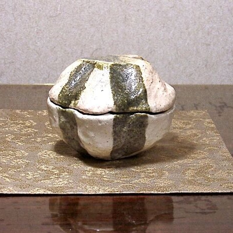 八事窯 後藤幸三 作 香合No1 無傷 箱合 保証。 | STORESショップARIKA