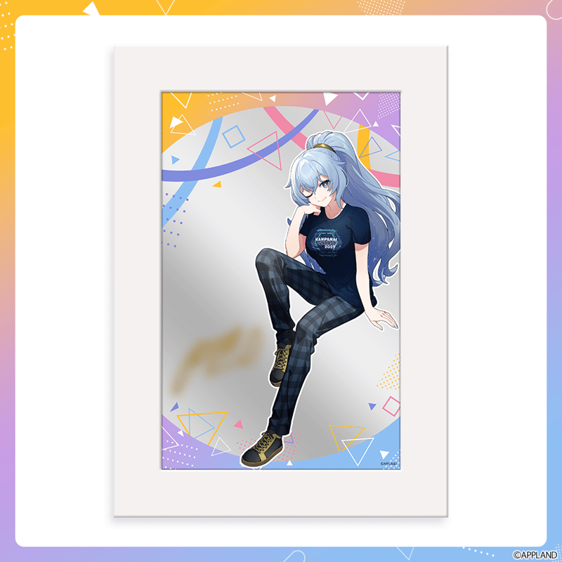 はんぱない文化祭2025】直筆サイン付きアクリルミラープレート【数量