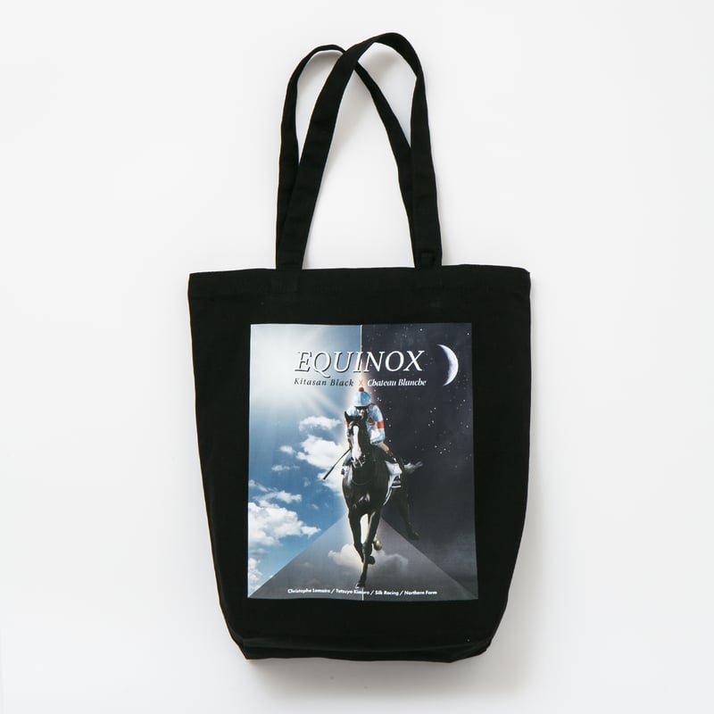 イクイノックス引退記念グラフィカルトート（黒/Black） | HORSEGOODSnet