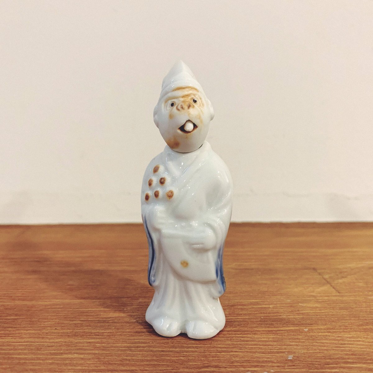 長崎県・平戸焼『舌出し三番叟・小』 | 象々の郷土玩具