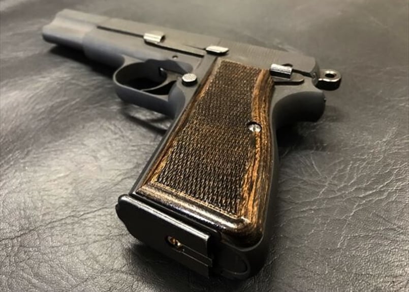 ウッドグリップ｜タナカワークス社製 ブローニング・ハイパワー