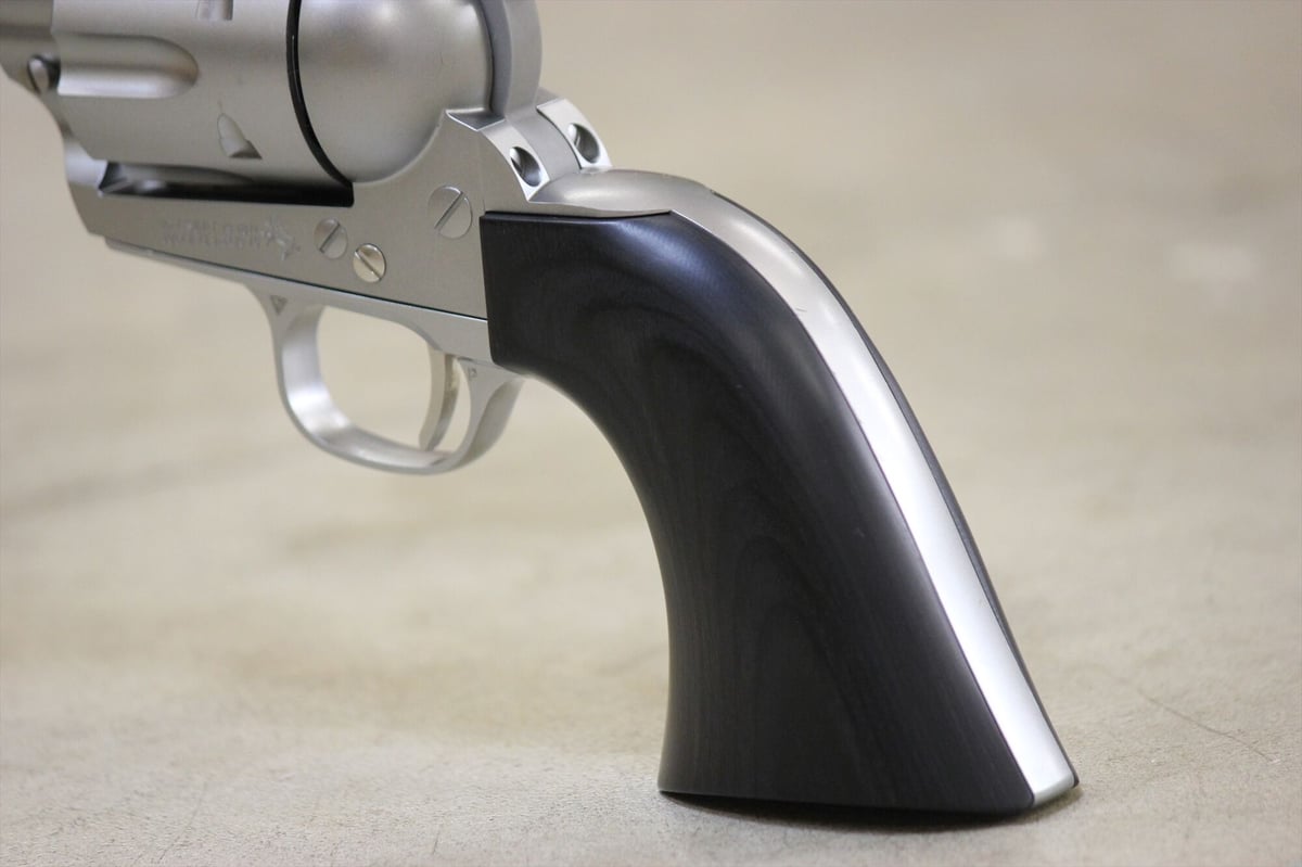 ウッドグリップ｜東京マルイ SAA.45｜スムーズ/ブラック [WST-352