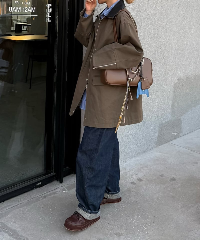 SHOULDER BOSTON BAG / 2color | JISTORY