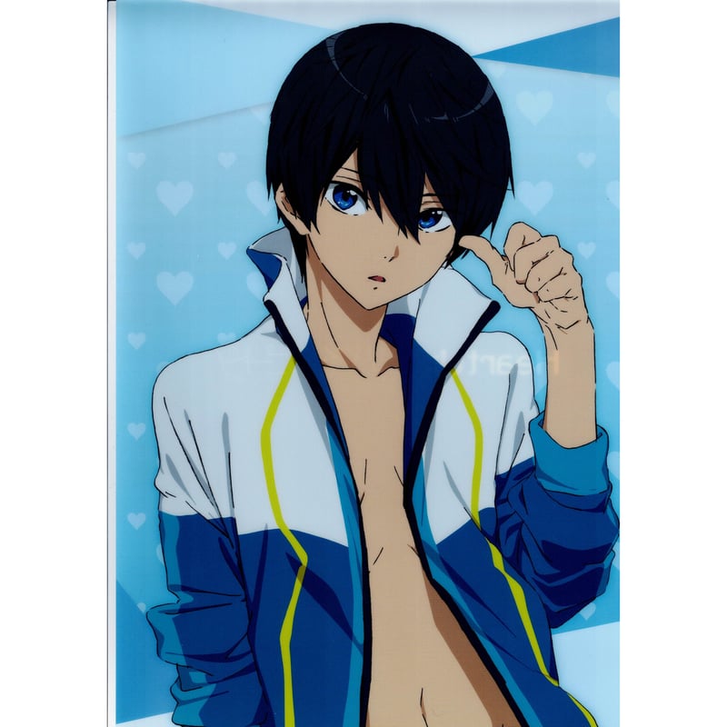 単品】Free! 七瀬遙 ハートアップ コラボ 先着 クリアファイル | K