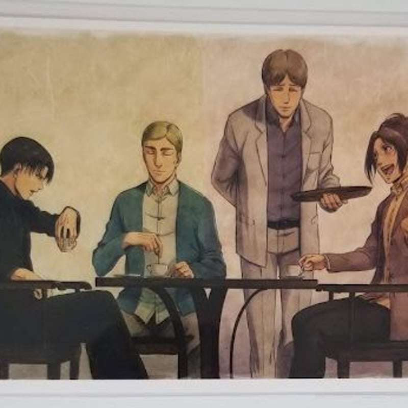 進撃の巨人リヴァイ&エルヴィン&ハンジポストカード | K-BOOKS 池袋 2