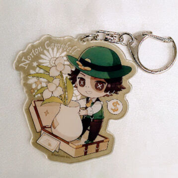 IdentityⅤ 彫刻師 アクリルキーホルダー 特典 アカデミーカフェ 3弾