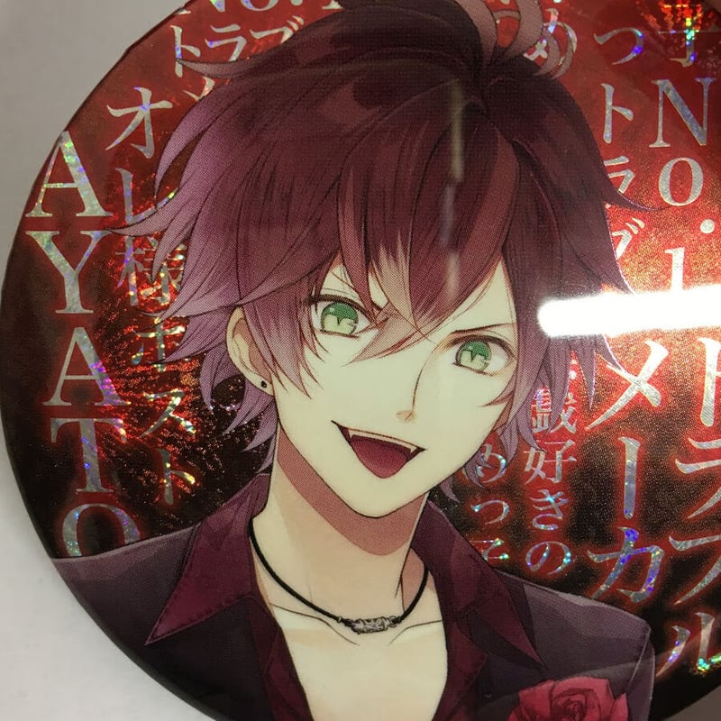 イタミ有】DIABOLIK LOVERS 逆巻アヤト 缶バッジ ホロ | K-BOOKS 池