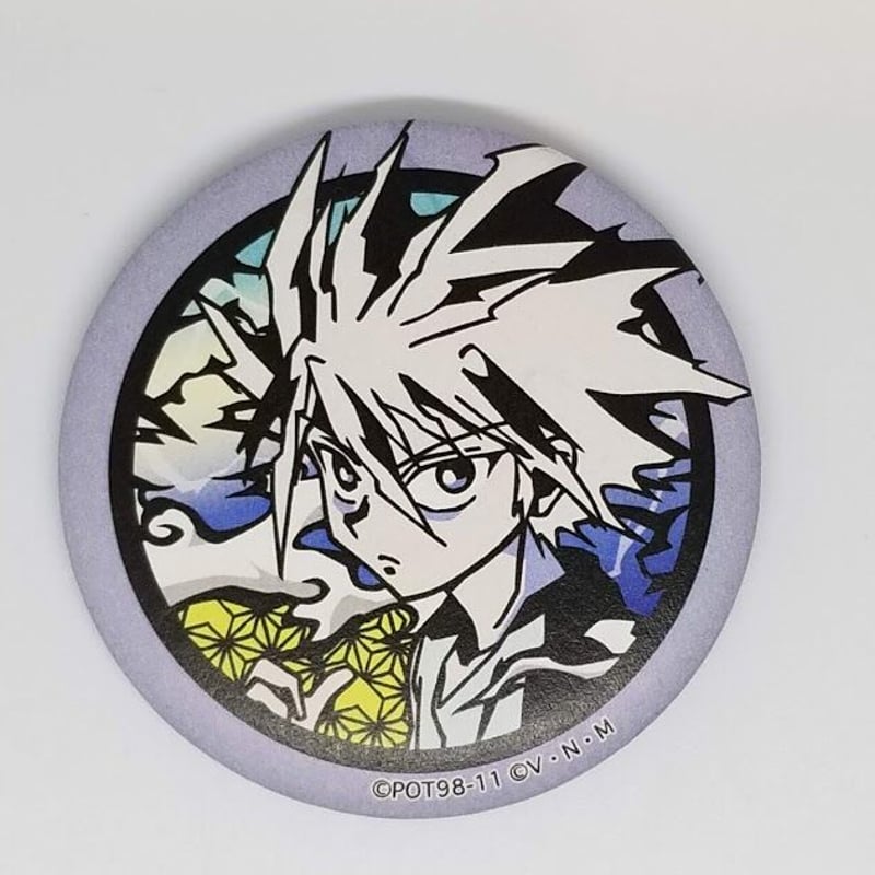 HUNTER×HUNTER キルア 和紙缶バッジvol.2 | K-BOOKS 池袋 2次元グ