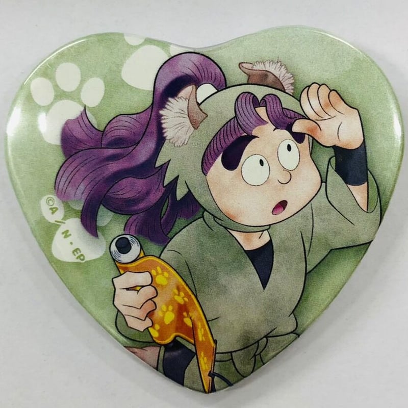 忍たま ナンジャタウン ハート型缶バッジ 三反田数馬 | K-BOOKS 池袋