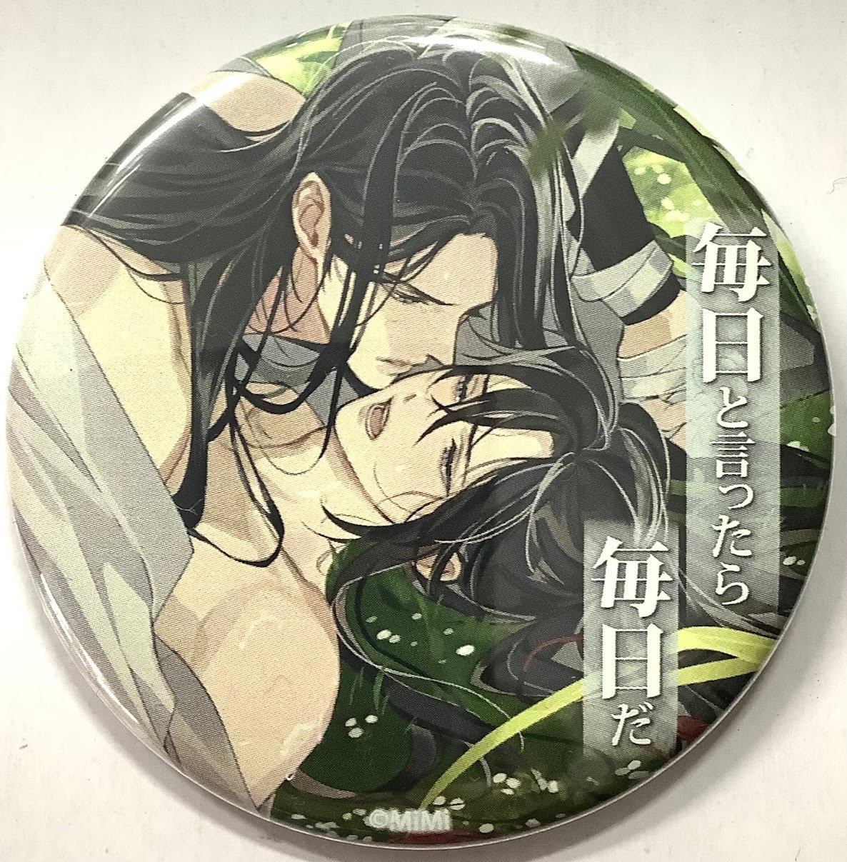 MDZS 魔道祖師 魏無羨 藍忘機 忘羨 キス 台詞缶バッジ 公式茶屋 16個