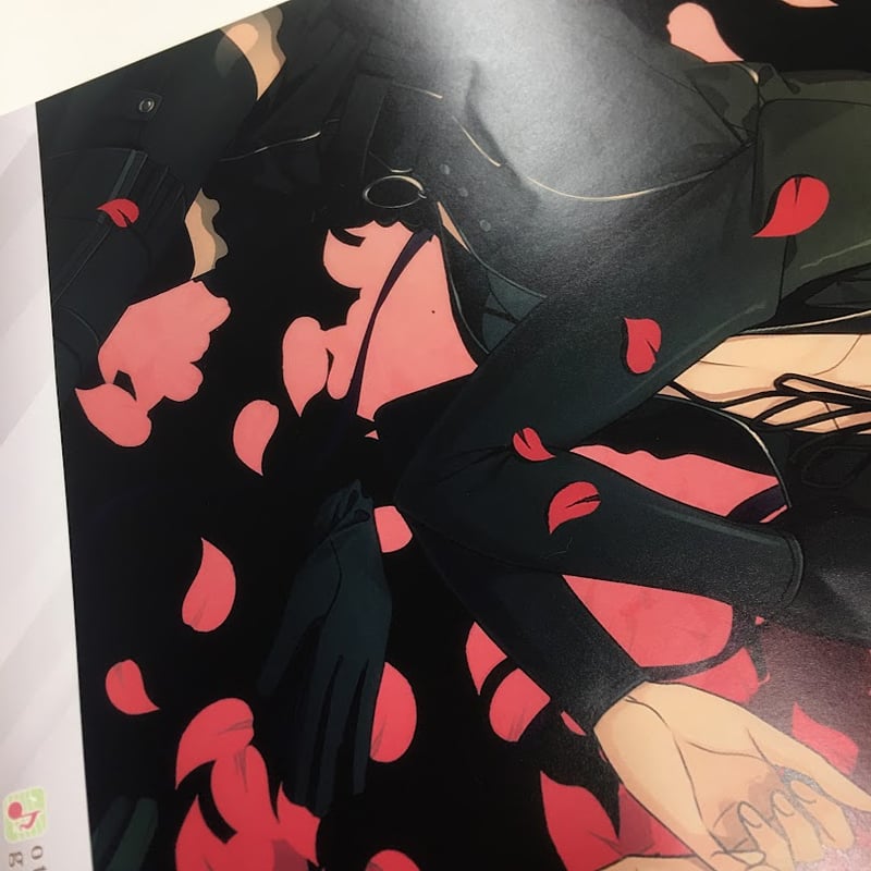 ○【イタミ有】Collar×Malice 冴木弓弦 星野市香 ランチョンマット | K