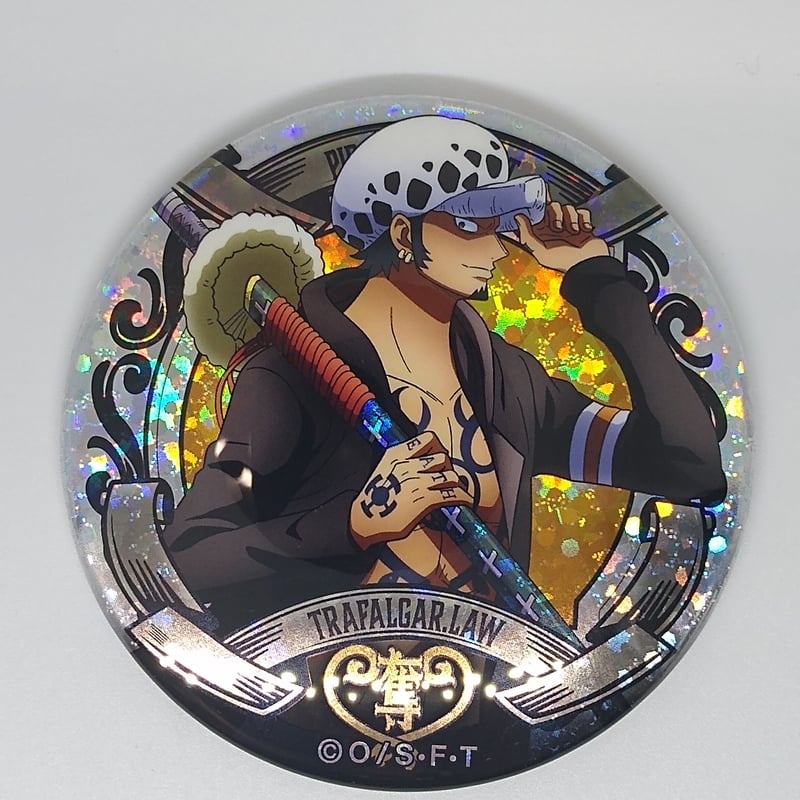 ONE PIECE トラファルガー・ロー 輩缶バッジ 第21弾SHINE | K-BOOKS