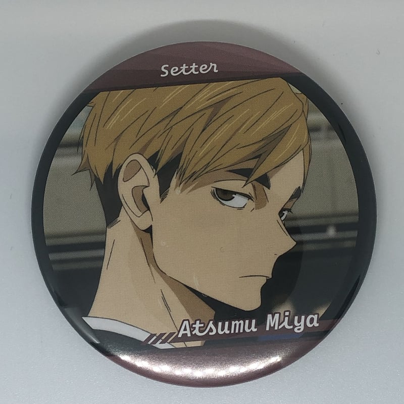 ハイキュー!! 宮 侑 缶バッジ | K-BOOKS 池袋 2次元グッズ通販