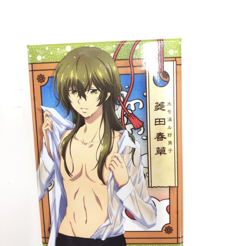 明治東亰恋伽 菱田春草 スクエア缶バッジ | K-BOOKS 池袋 2次元グッズ通販