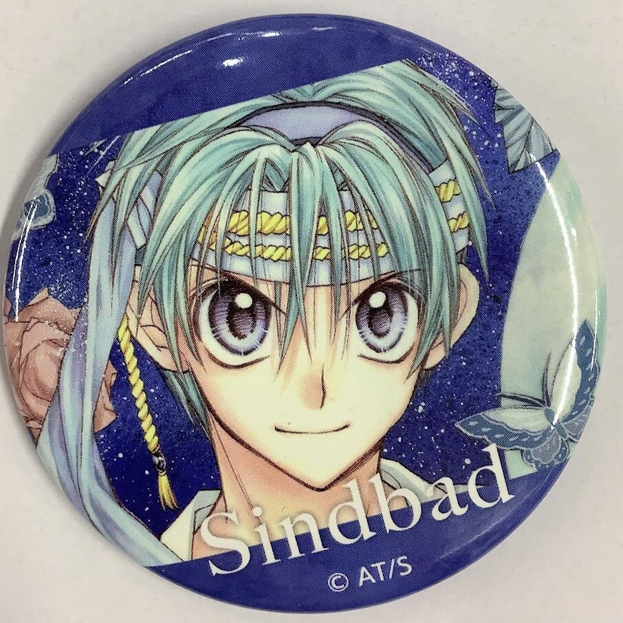 種村有菜『神風怪盗ジャンヌ』 表紙イラスト 缶バッジ シンドバッド