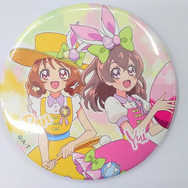 デリシャスパーティ♡プリキュア』 和実ゆい＆華満らん 缶バッジ | K