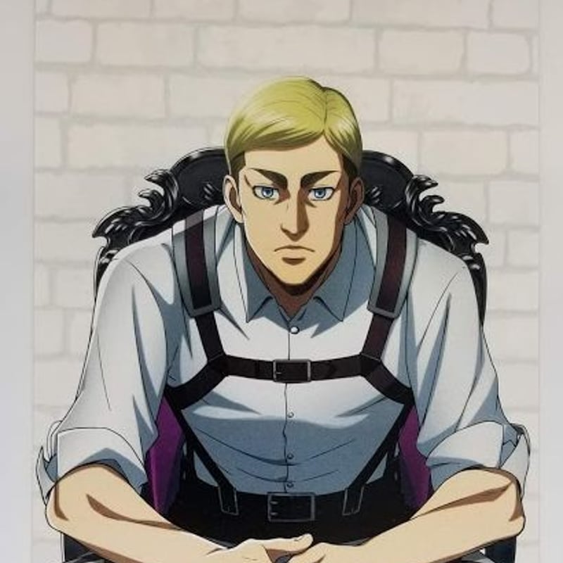 進撃の巨人エルヴィンキャラクターパネル席特典 ポストカード | K