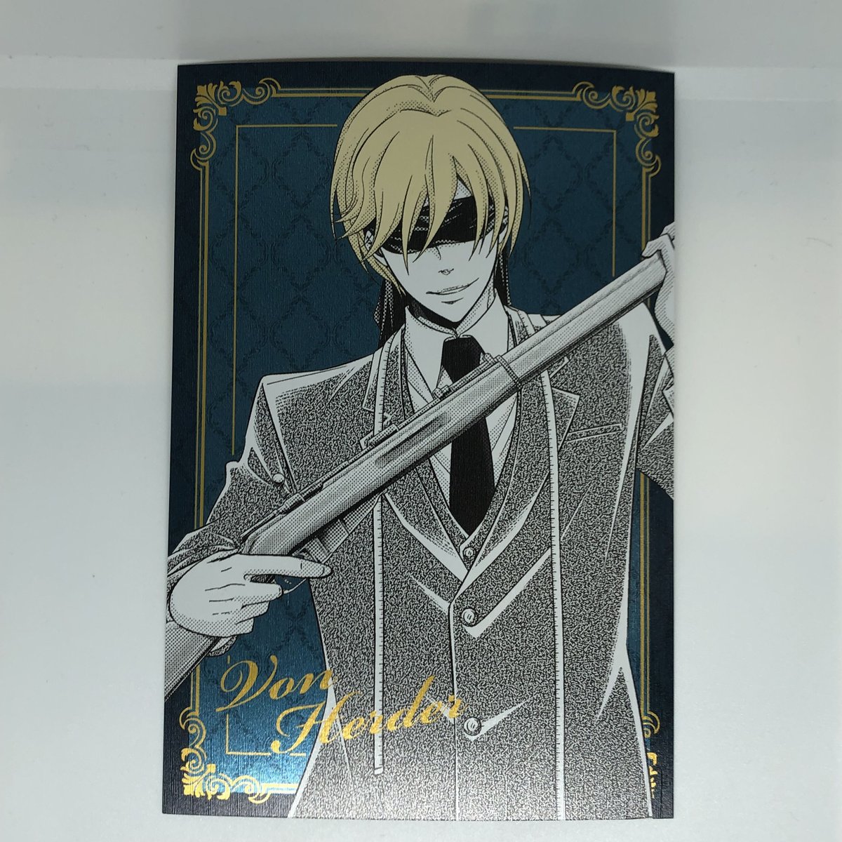 憂国のモリアーティ フォン・ヘルダー ポストカードコレクション | K