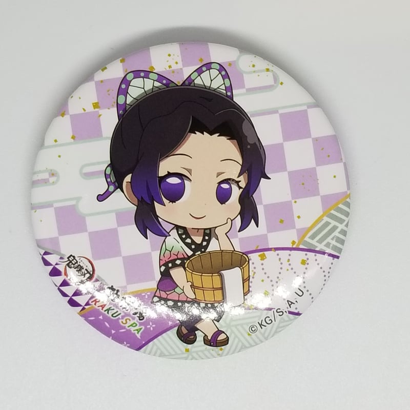 鬼滅の刃 胡蝶しのぶ缶バッジ | K-BOOKS 池袋 2次元グッズ通販