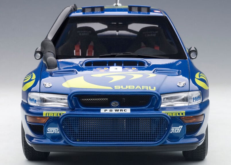 AUTOart 1/18 (89792) スバル インプレッサ WRC 1997 ＃3 ※サフ