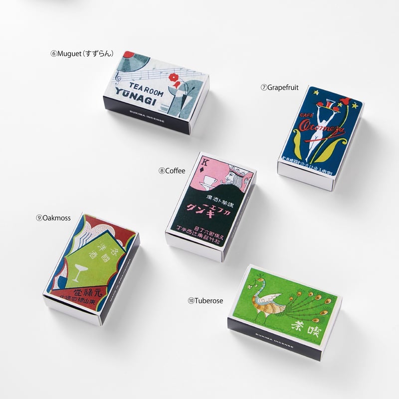 マッチラベルスキマ香2 /Match label incense 2 | アドミュージアム東京