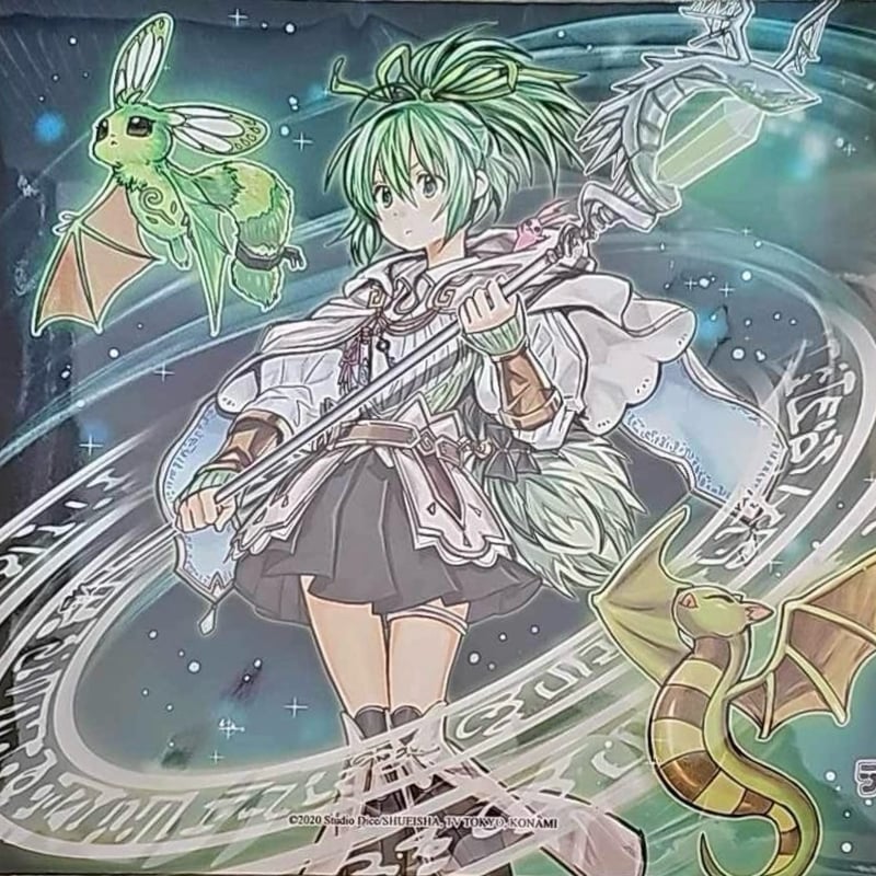 遊戯王 アジア 風霊媒師ウィン プレイマット | ✨プラチナストア✨