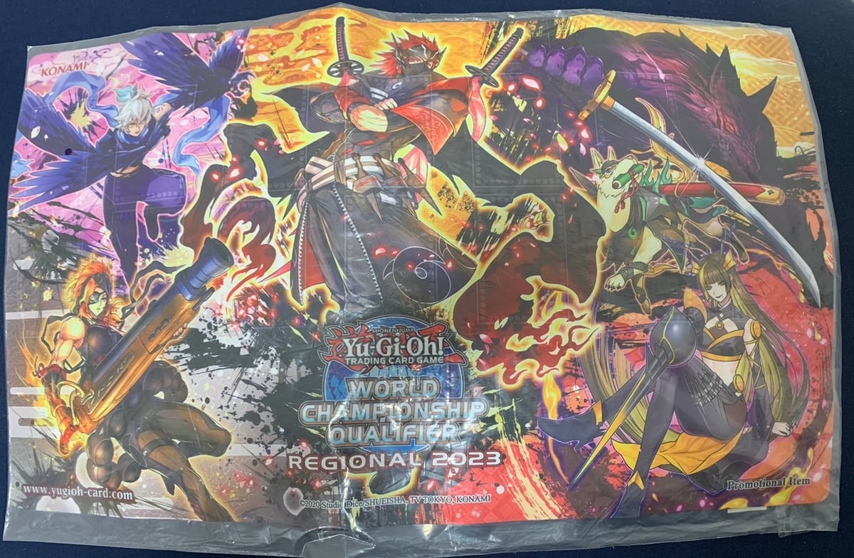 遊戯王 忍者 WORLD CAMPION SHIP REGIONAL2023 プレイマット |