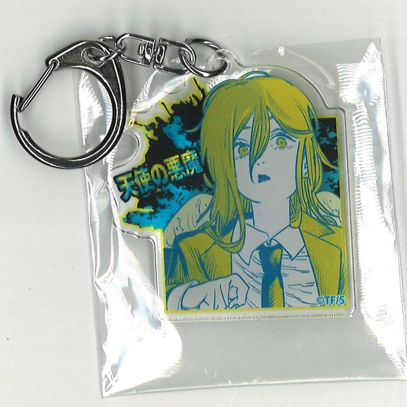 チェンソーマン ドッド絵 シックアクリルキーホルダー 天使の悪魔