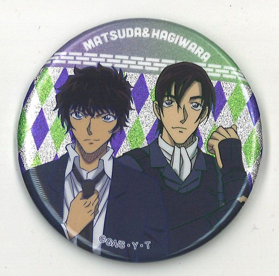 名探偵コナン 缶バッジ 松田陣平&萩原研二 | K-BOOKS 秋葉原